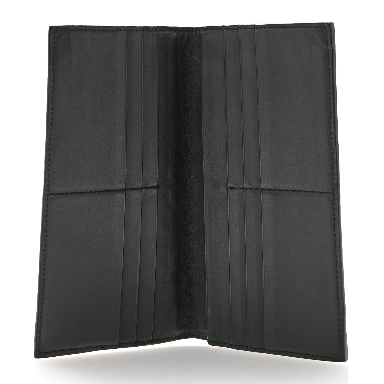Bottega Veneta Nappa Intrecciato Long Wallet Black 5 of 8