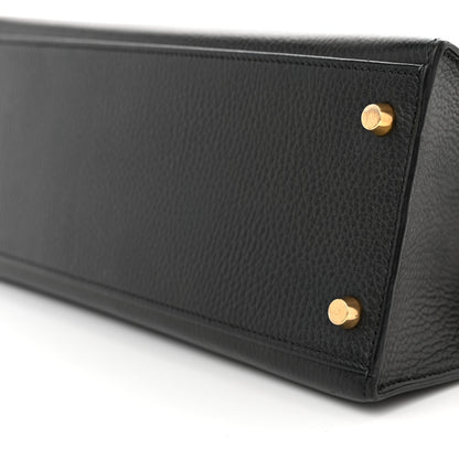 Hermes Ardennes Kelly Sellier 32 Black 10 of 12