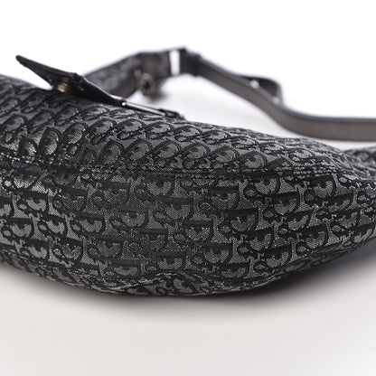Christian Dior Monogram Street Chic Hobo Silver Black 13 of 15