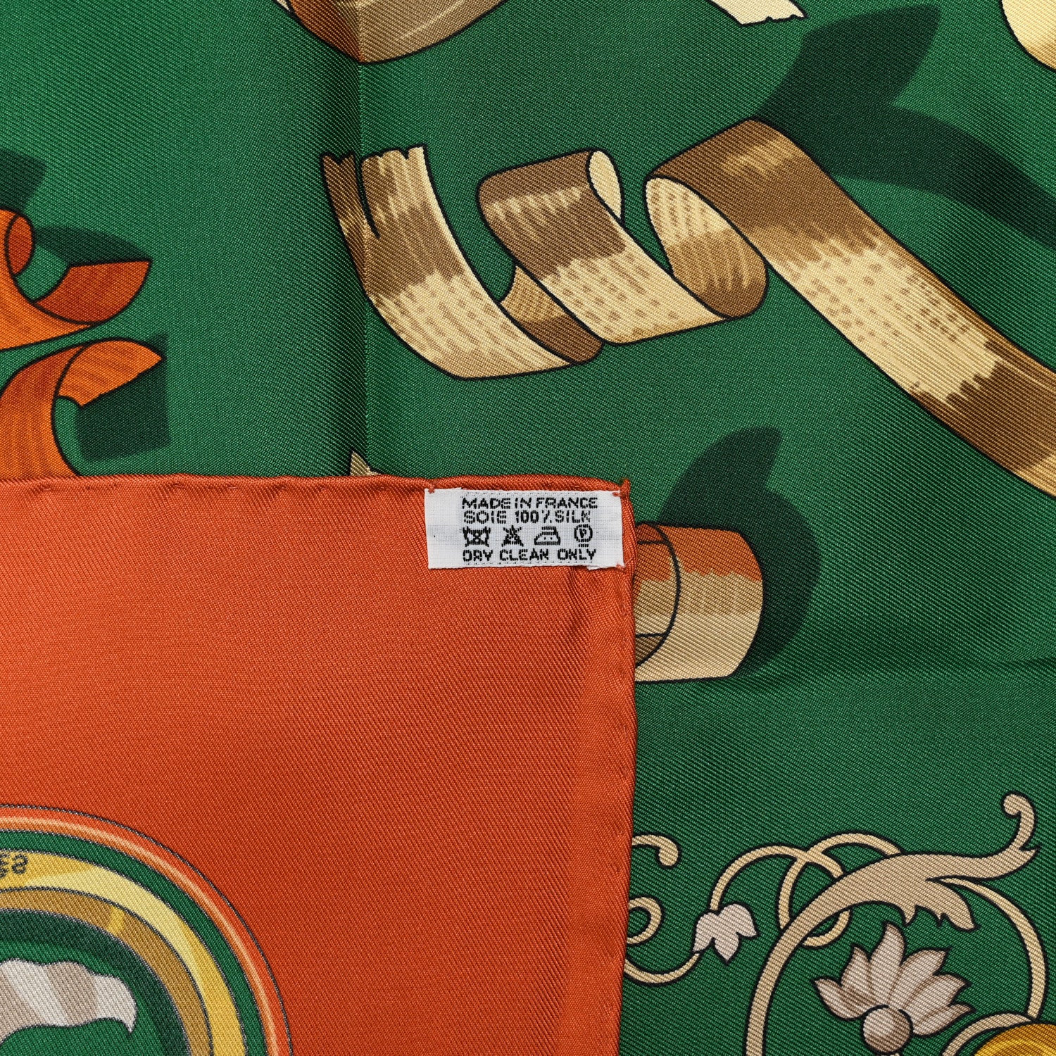 Hermes Silk Copeaux Scarf 90 4 of 5