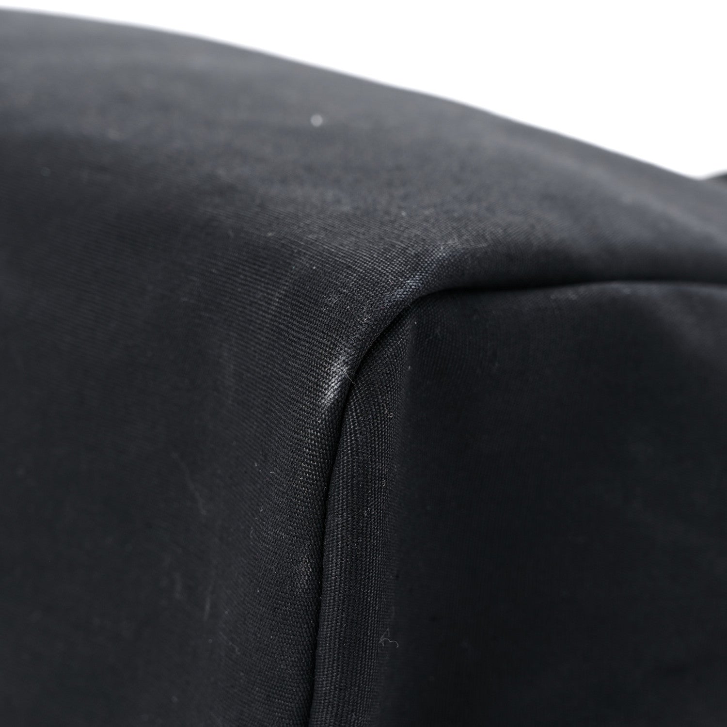 Hermes Toile Vache Calfskin Herbag 39 MM Black 8 of 21