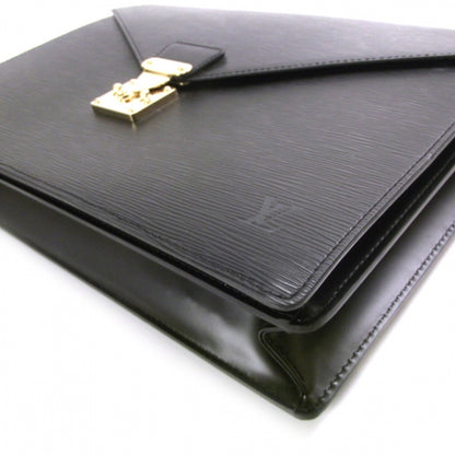 Louis Vuitton Epi Serviette Ambassadeur Briefcase Noir 6 of 10