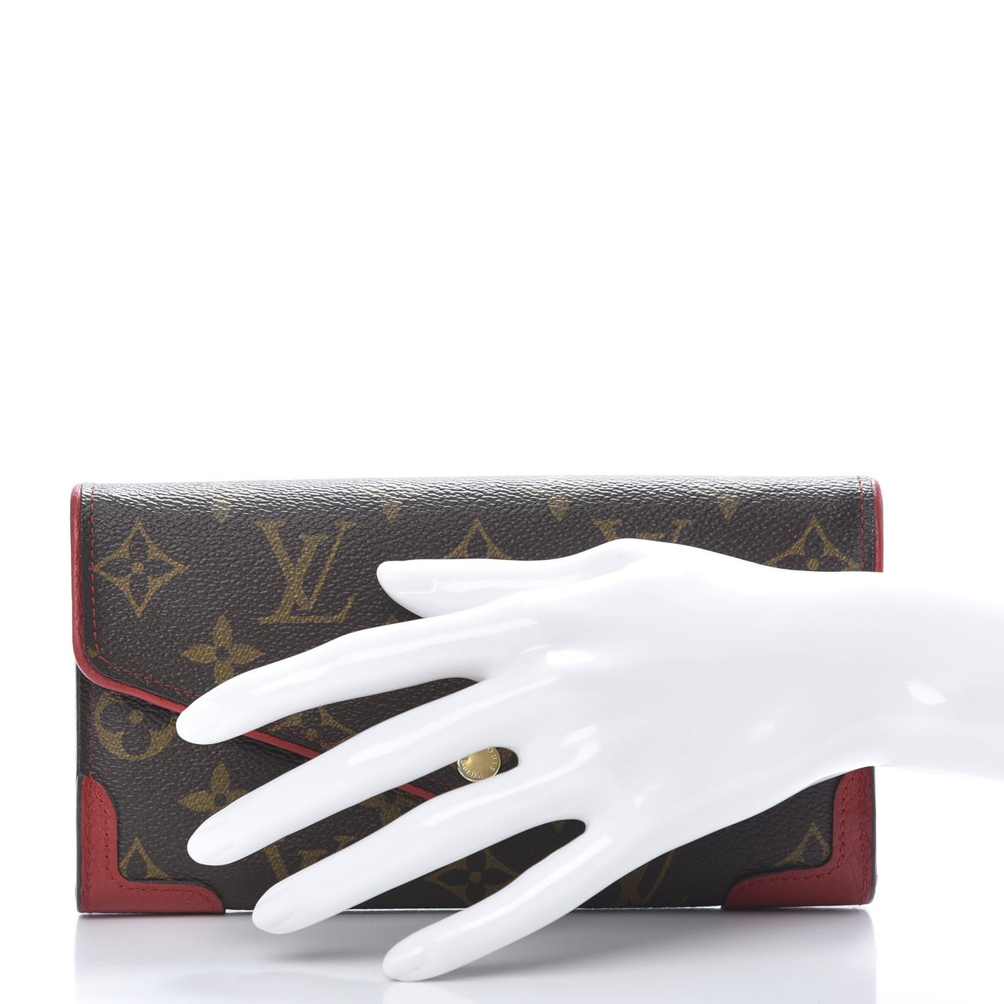 Monogram Sarah Retiro Wallet Cherry