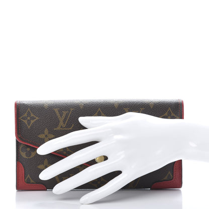 Louis Vuitton Monogram Sarah Retiro Wallet Cherry 2 of 11