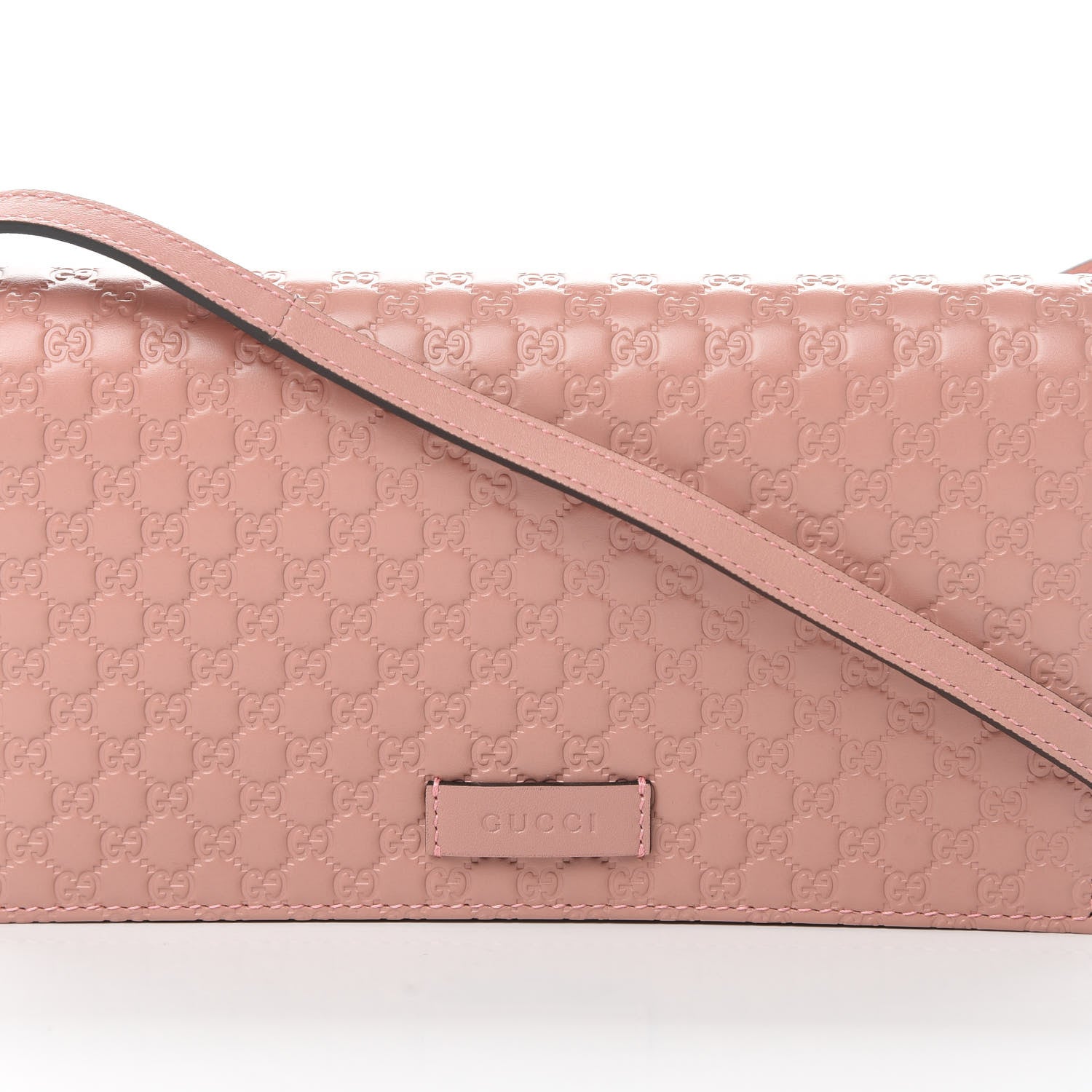 Gucci Microguccissima Crossbody Wallet Soft Pink 8 of 11