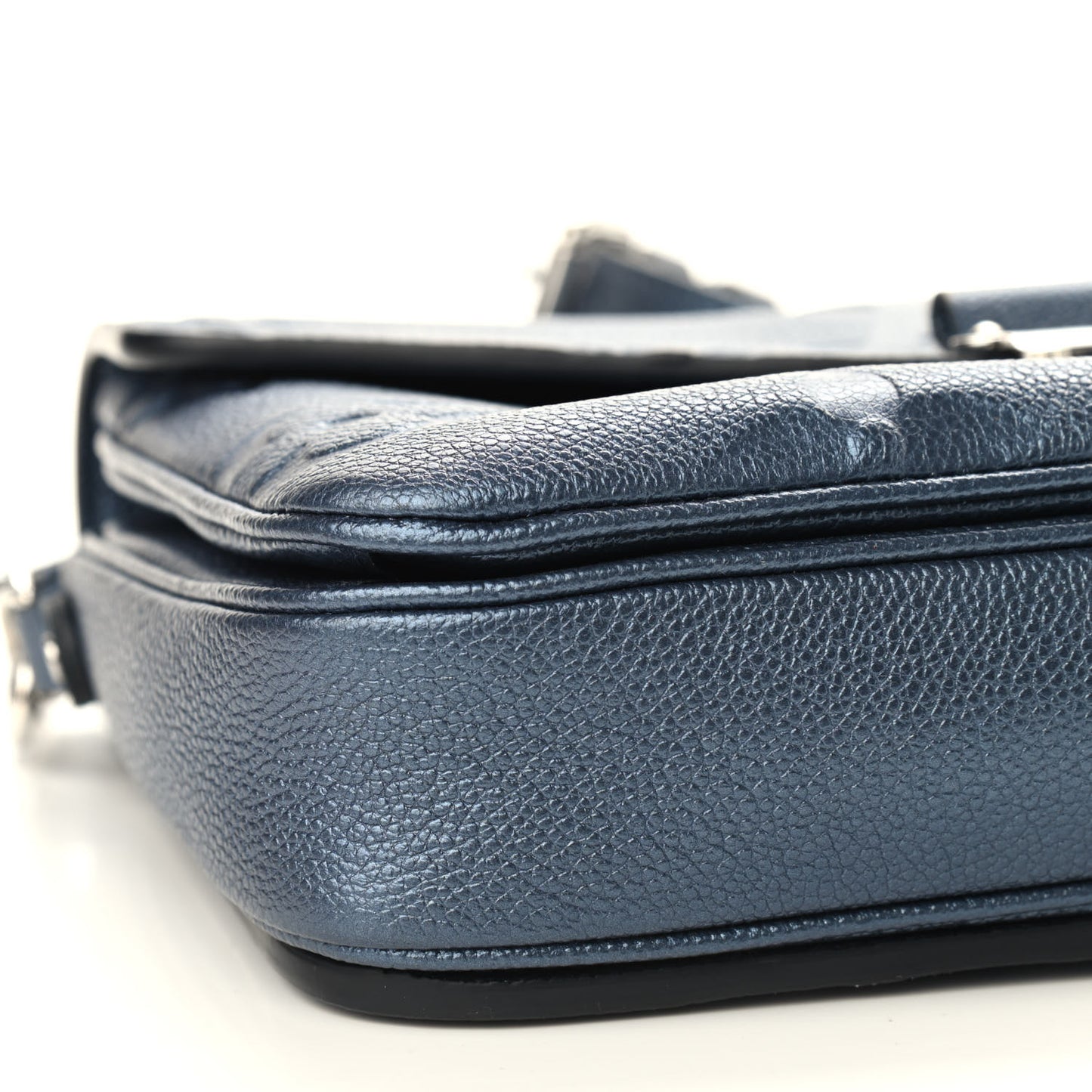 Metallic Empreinte Monogram Giant Pochette Metis Navy Nacre