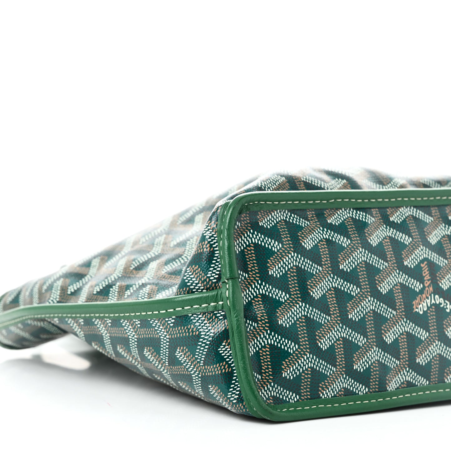 Goyardine Reversible Mini Anjou Green