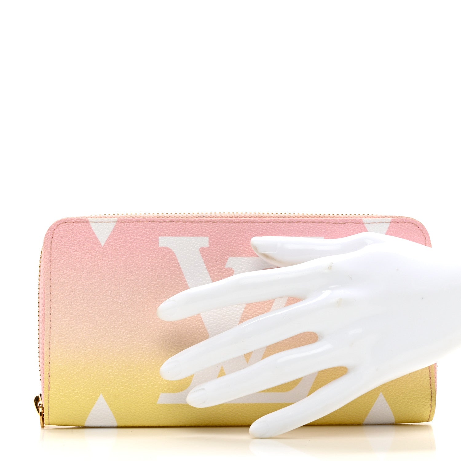 Louis Vuitton Monogram Giant By The Pool Zippy Wallet Light Pink 2 of 9