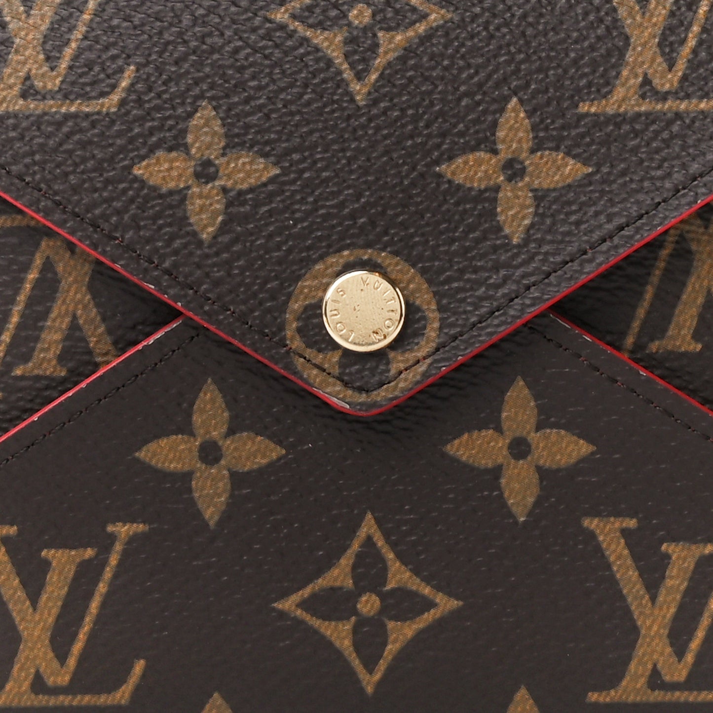Monogram Medium Kirigami Pochette Insert Coquelicot