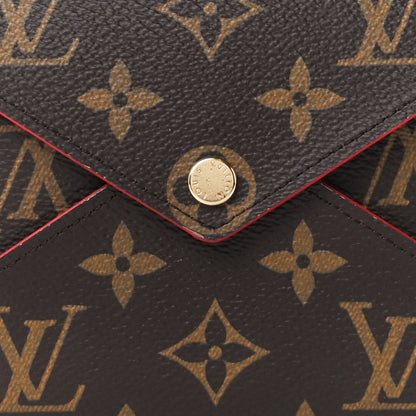 Louis Vuitton Monogram Medium Kirigami Pochette Insert Coquelicot 7 of 9