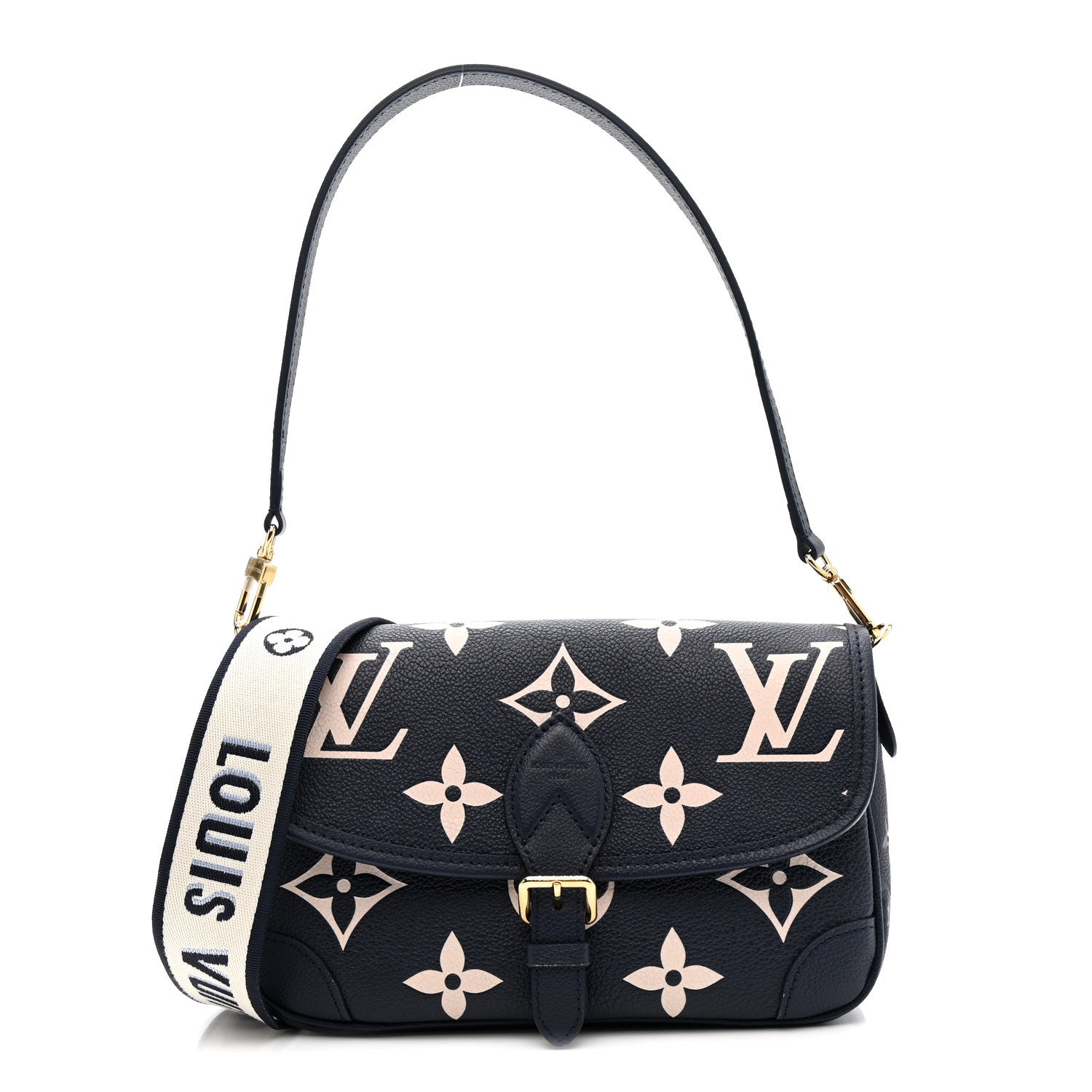 Louis Vuitton Empreinte Giant Monogram Diane Navy Creme 1 of 9
