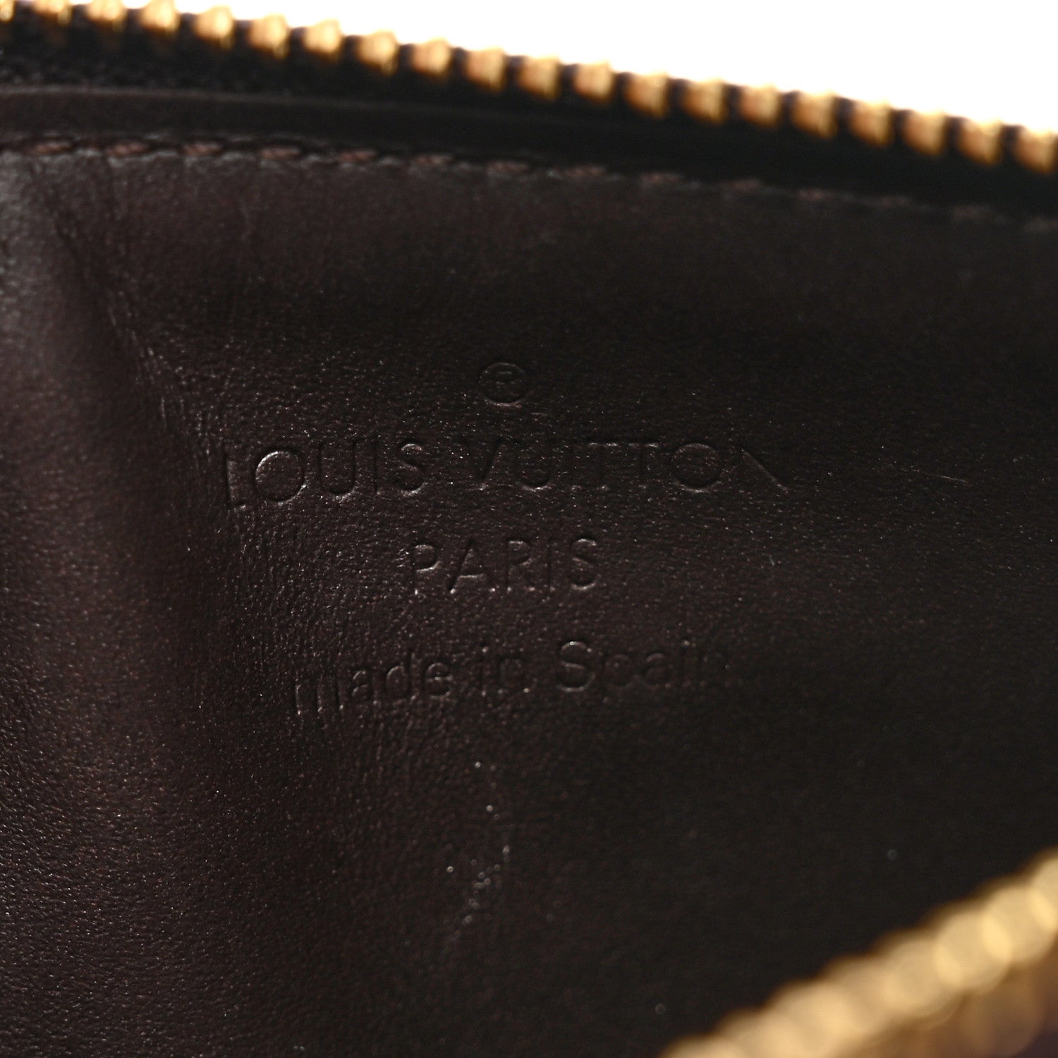 Louis Vuitton Vernis Key Pouch Griotte 6 of 6