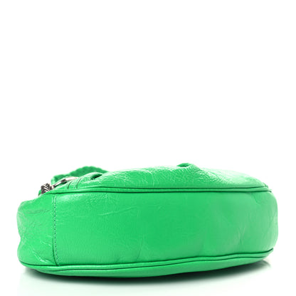 Balenciaga Agneau Arena Le Cagole Shoulder Bag XS Vivid Green 7 of 9