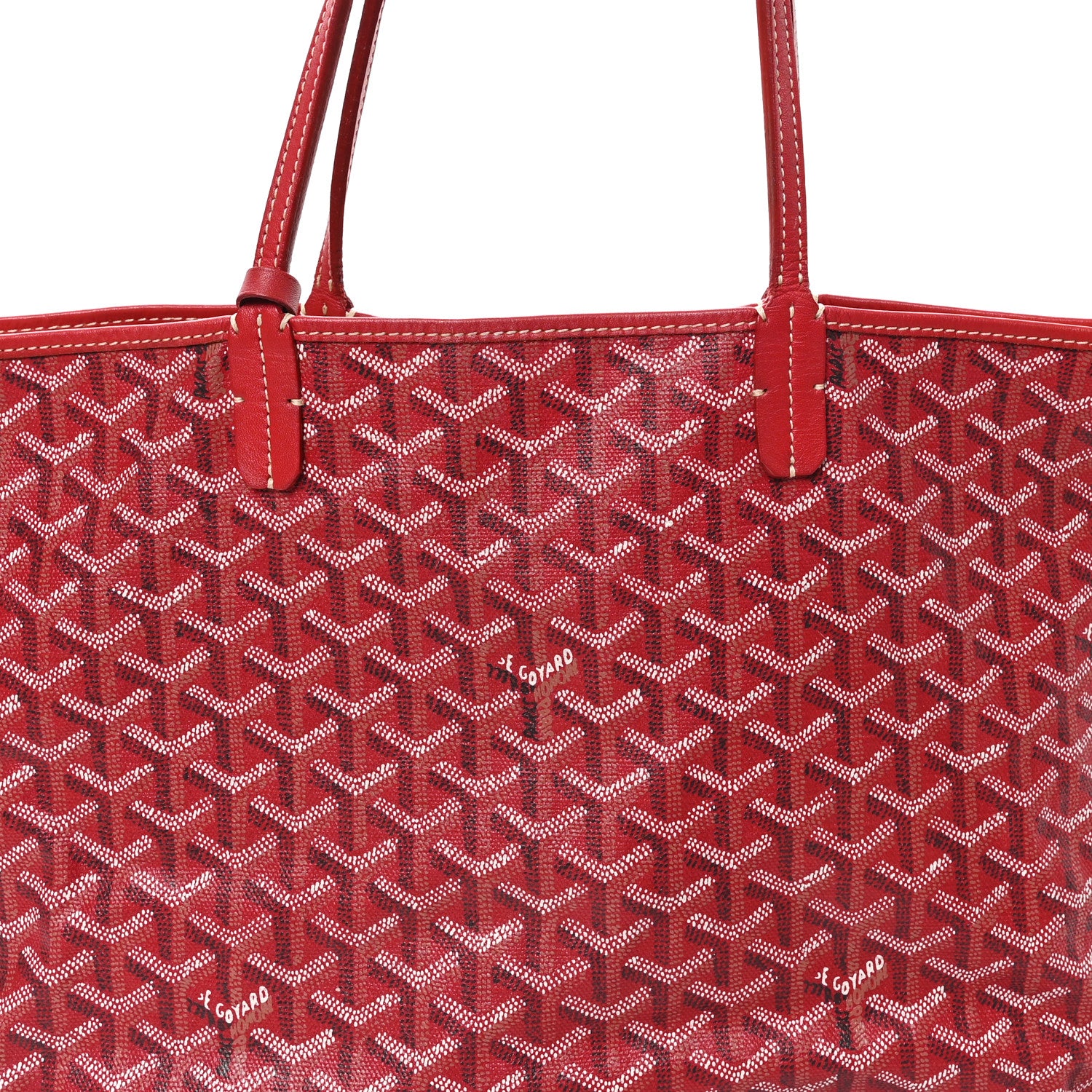 Goyard Goyardine Saint Louis PM Red 8 of 11