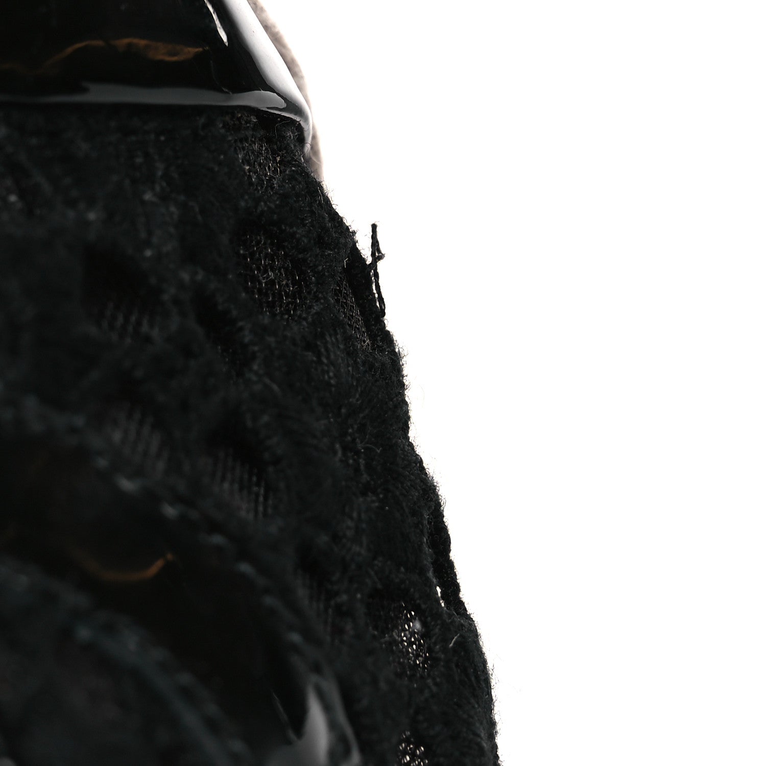 Chanel Lace Patent CC Espadrilles 40 Black 12 of 12