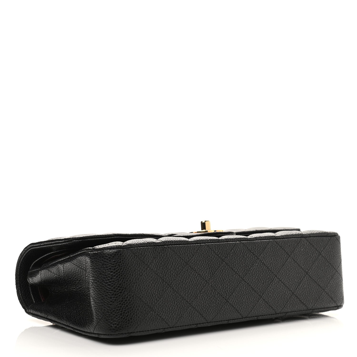 Chanel Caviar Quilted Medium Double Flap Black 3 of 10