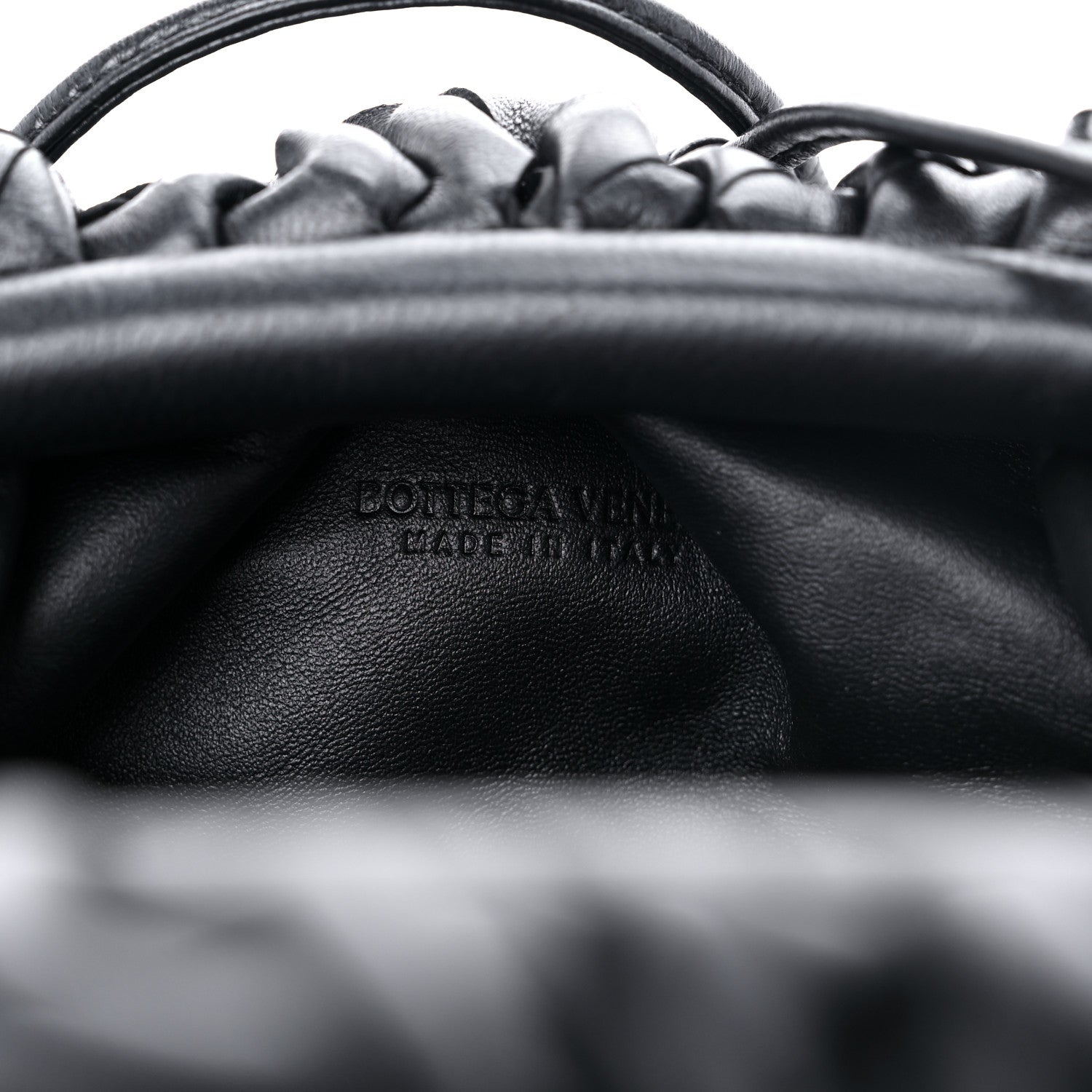 Bottega Veneta Nappa Intrecciato The Mini Pouch Black 6 of 7