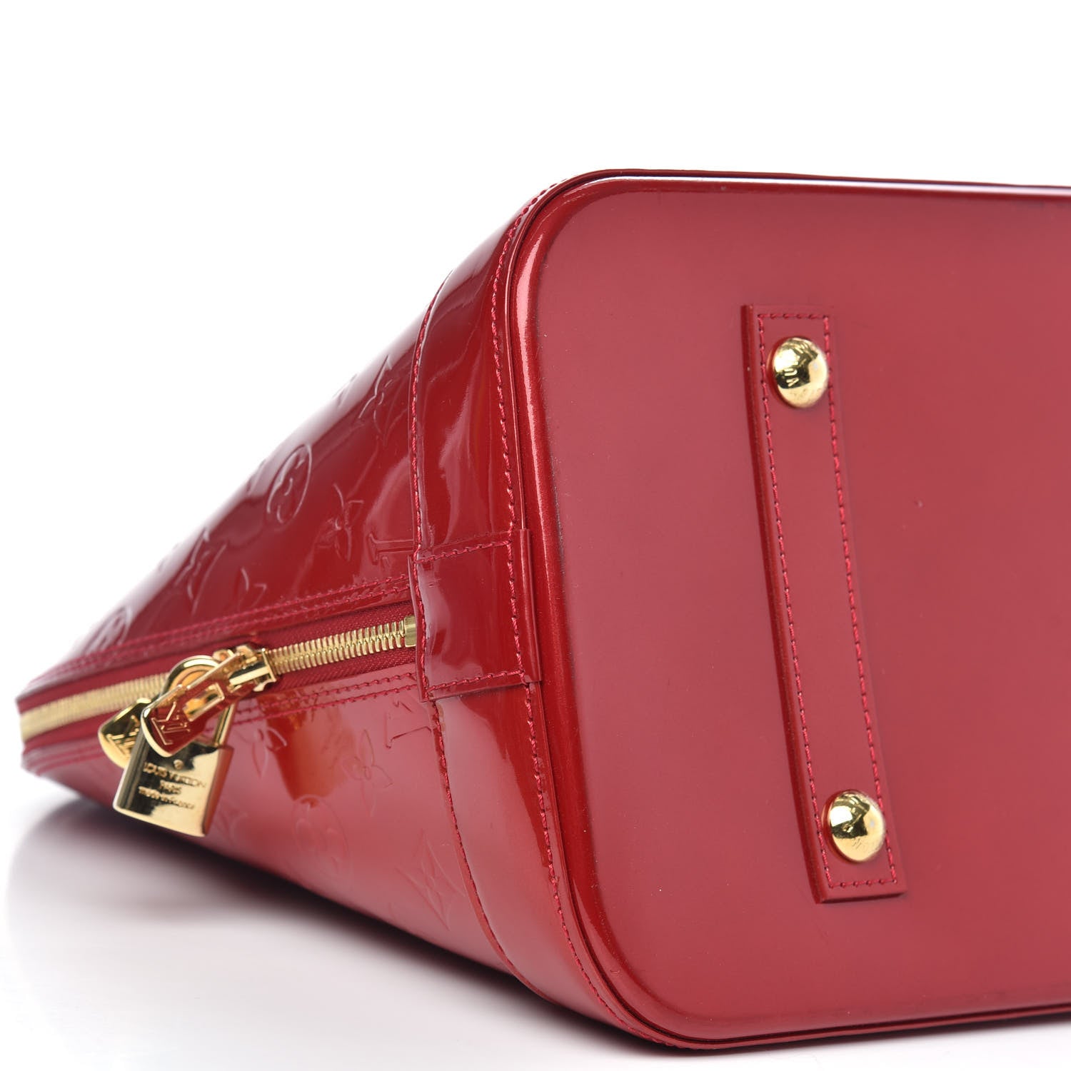 Louis Vuitton Vernis Alma GM Pomme D'Amour 7 of 12