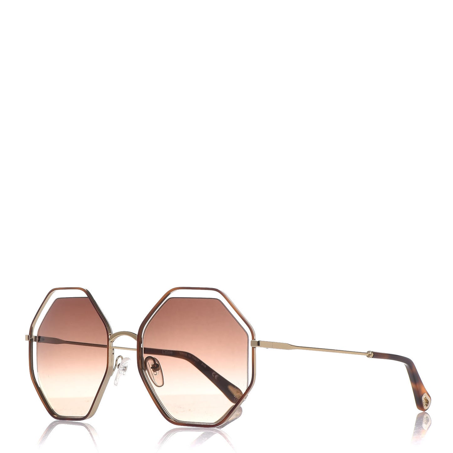 Octagonal Sunglasses CE132S Gold