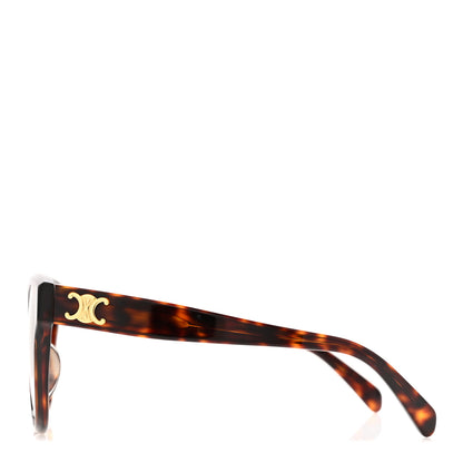 Celine Acetate Sunglasses CL40204F Tortoise 3 of 7
