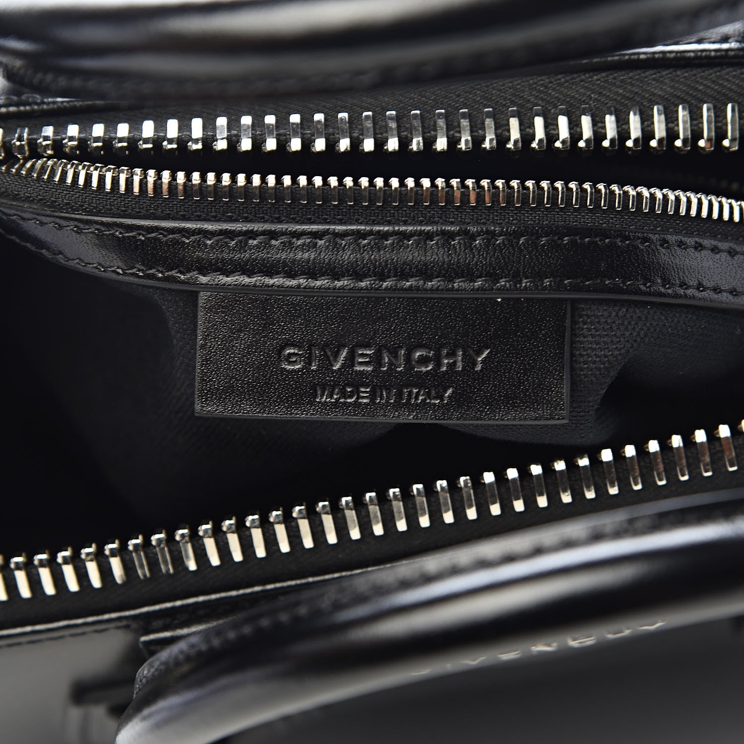 Givenchy Shiny Lord Calfskin Small Antigona Black 6 of 11