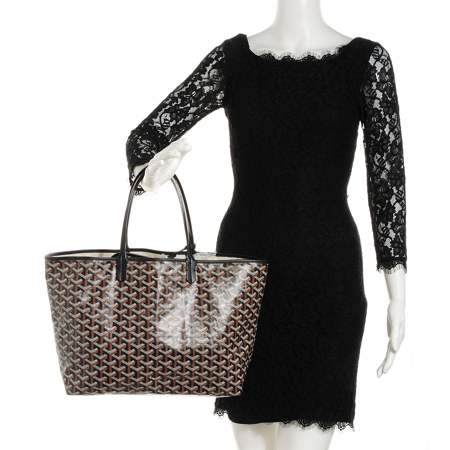 Goyard Goyardine Saint Louis PM Black 2 of 10