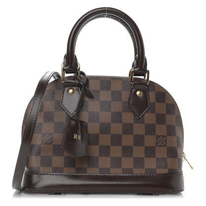Louis Vuitton Damier Ebene Alma BB 1 of 14