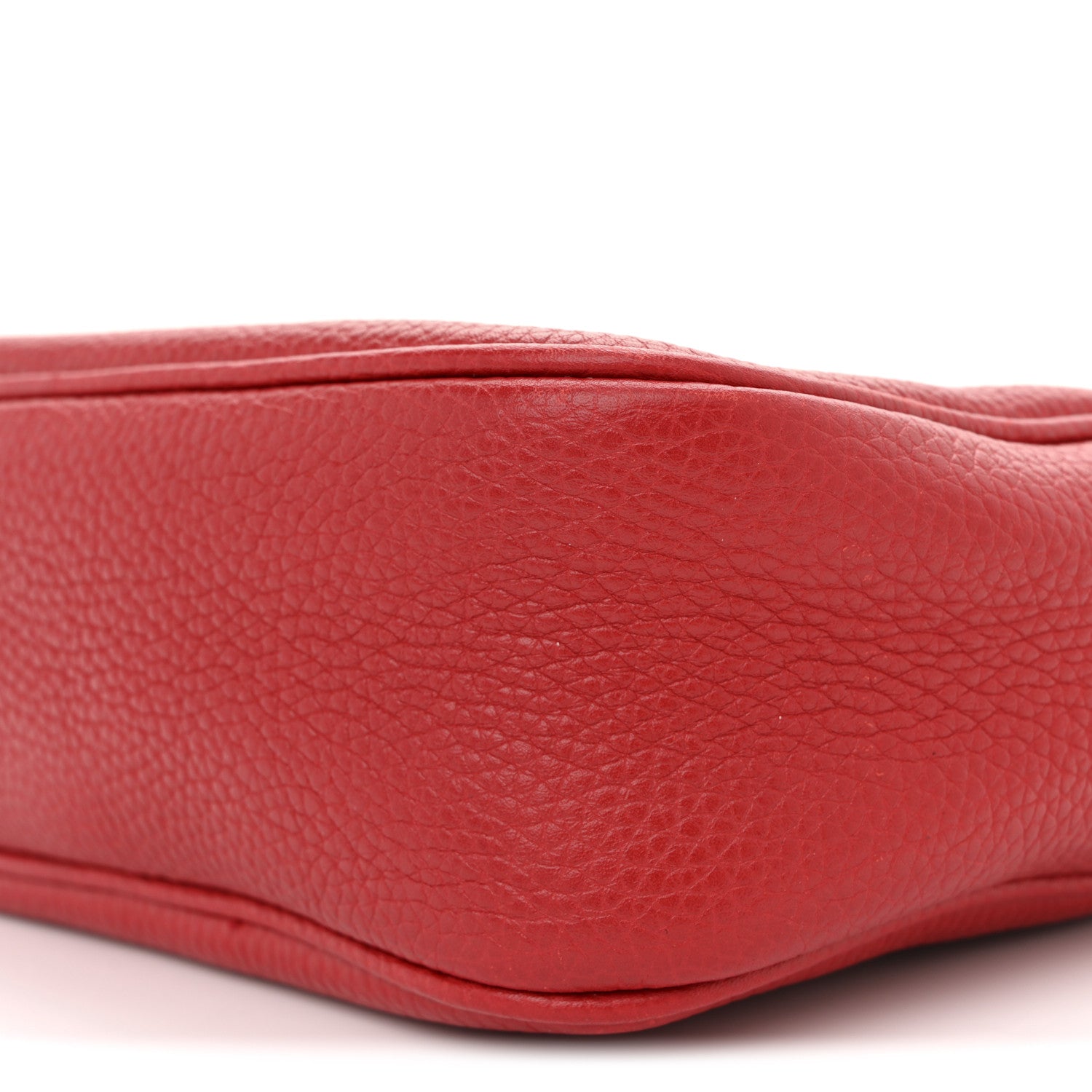 Gucci Pebbled Calfskin Small Soho Disco Bag Tabasco Red 10 of 13
