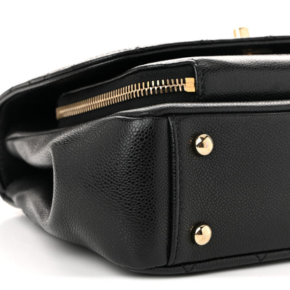 Chanel Caviar Quilted Medium Business Affinity Flap Black 9 of 10