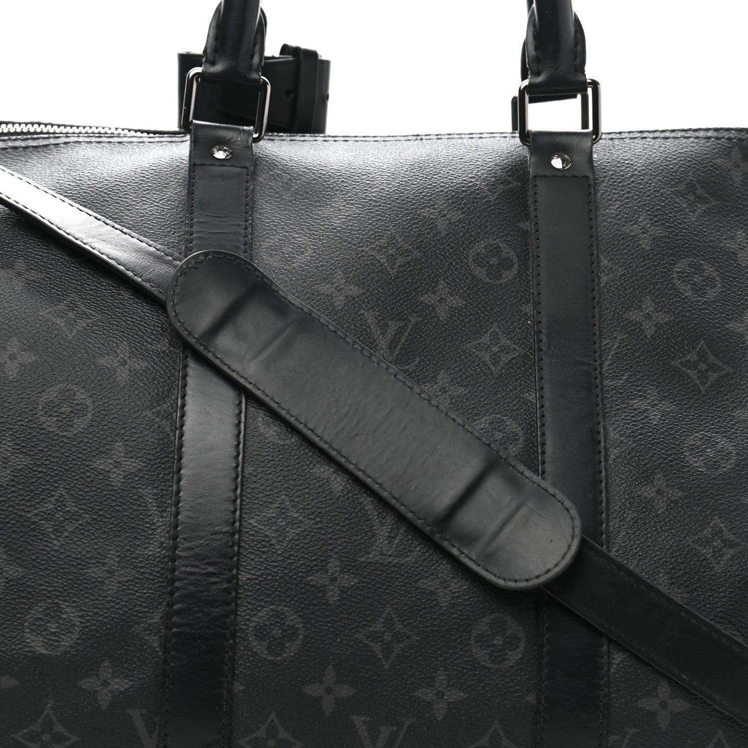 Louis Vuitton Monogram Eclipse Keepall Bandouliere 55 7 of 11
