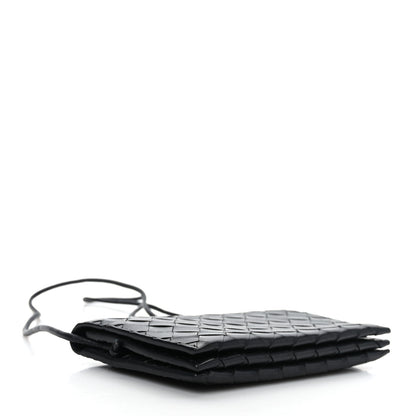 Bottega Veneta Nappa Intrecciato Wallet On Strap Black 4 of 9