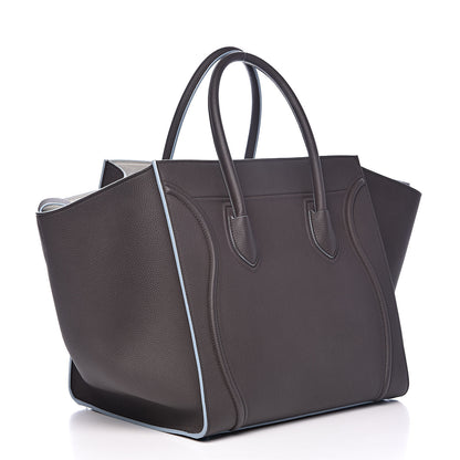 Celine Baby Grained Calfskin Medium Phantom Luggage Anthracite 3 of 13