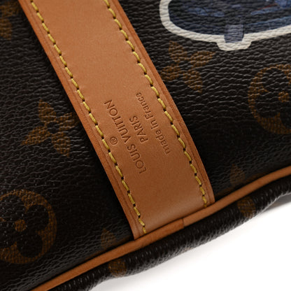 Louis Vuitton Monogram World Tour Keepall Bandouliere 50 5 of 9