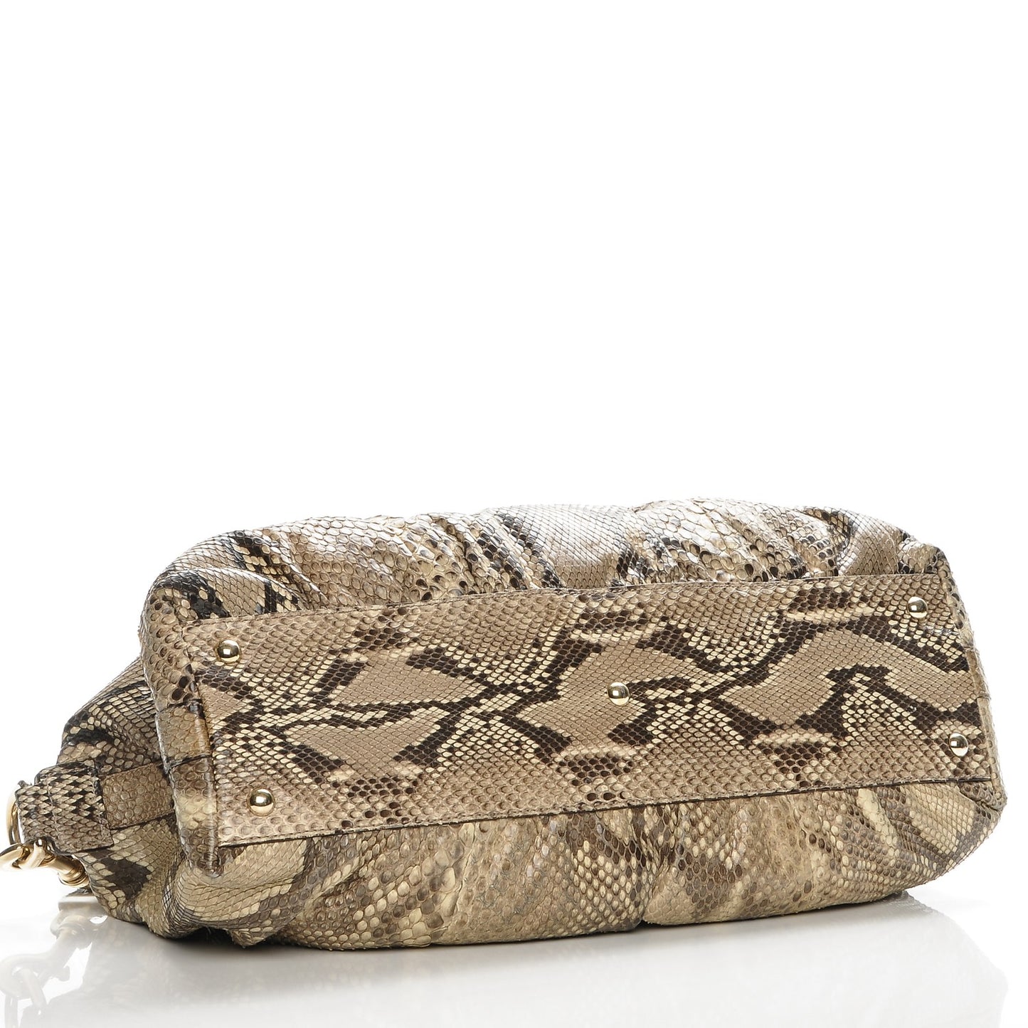 Python Pop Bamboo Top Handle Tote Roccia