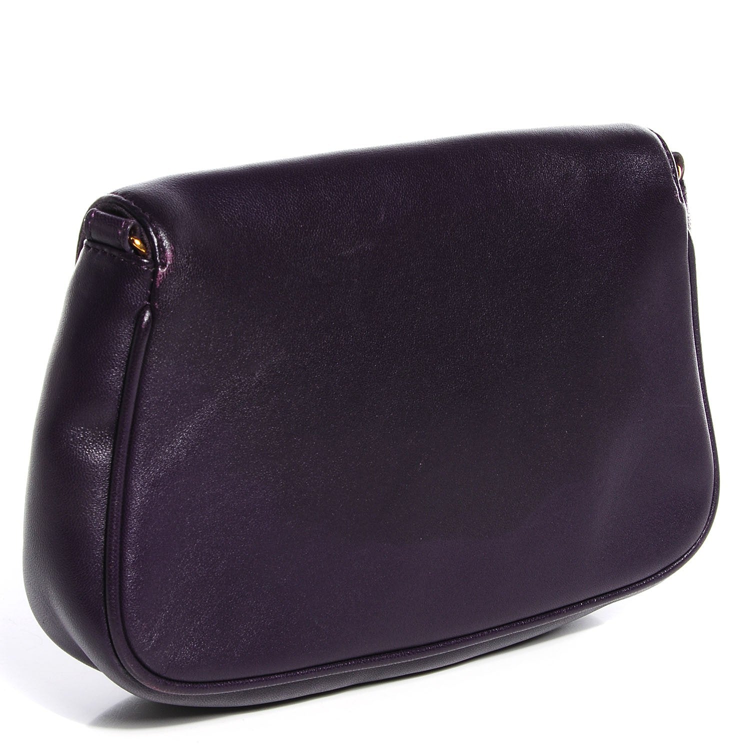 Fendi Nappa Fendista Pouchette Crossbody Ametista 3 of 11