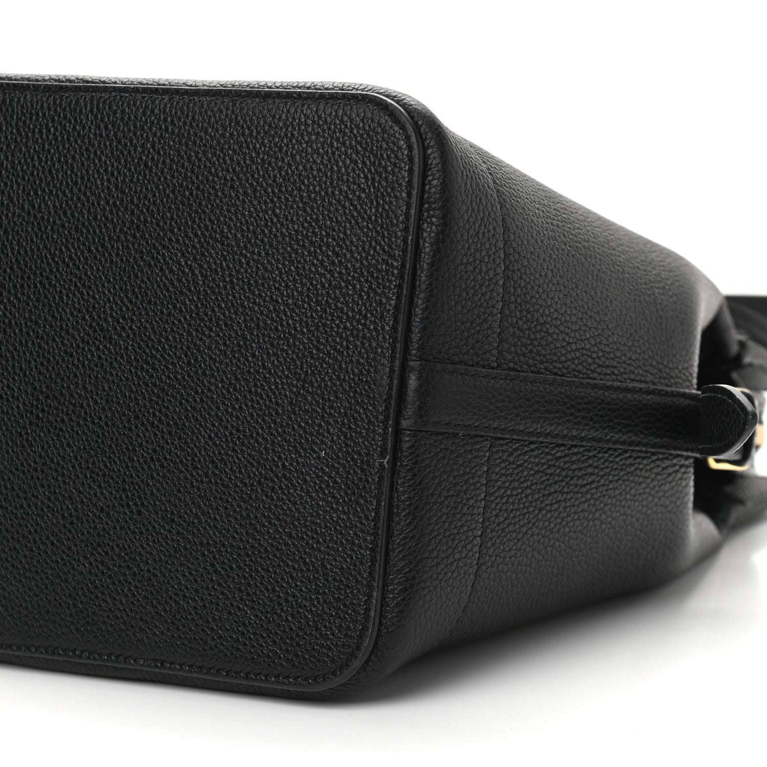 Celine Grained Calfskin Medium Cabas De France Black 10 of 10