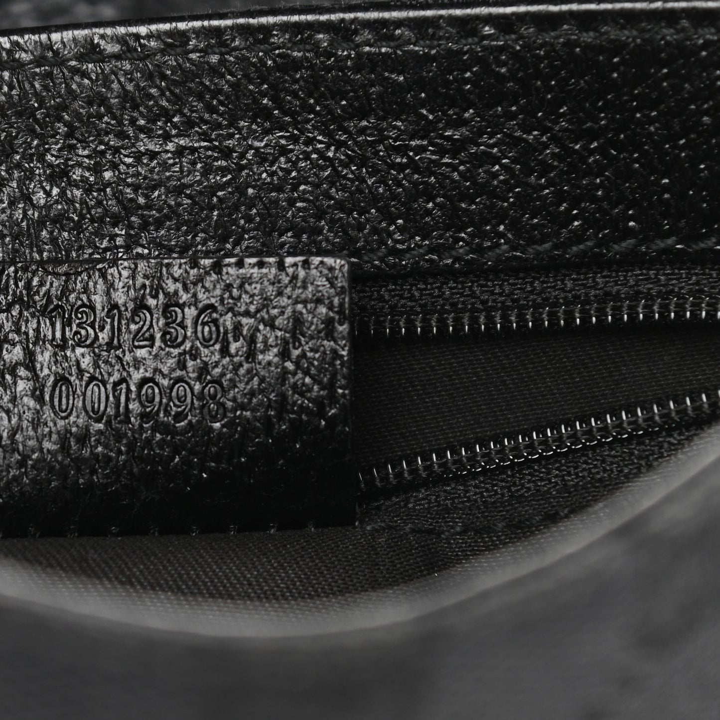 Monogram Waist Pouch Bag Black