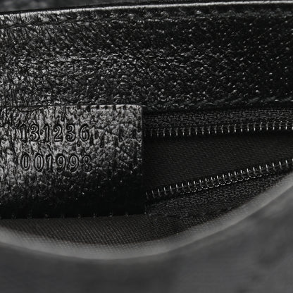 Gucci Monogram Waist Pouch Bag Black 7 of 9