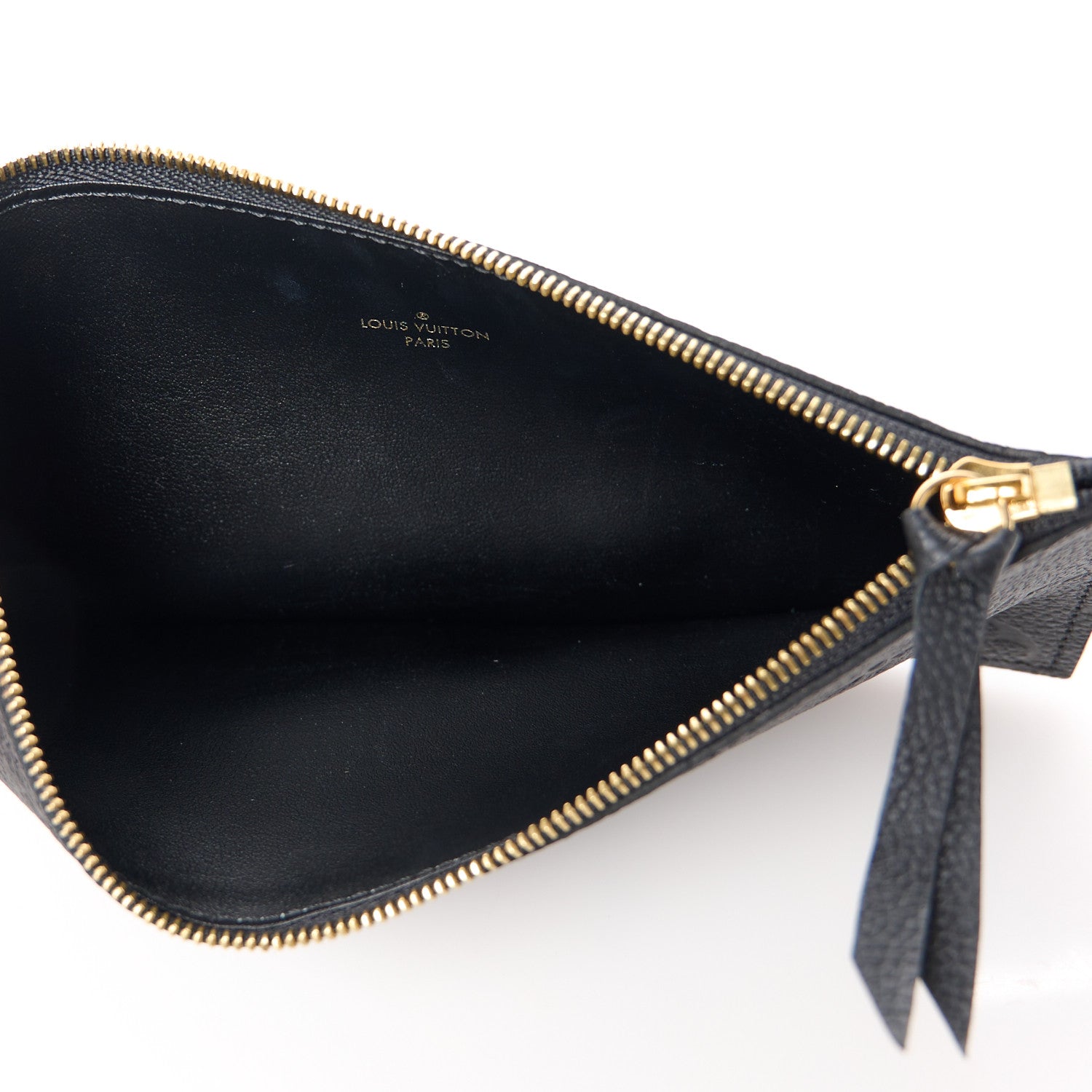 Louis Vuitton Empreinte Pochette Felicie Chain Wallet Black 8 of 14