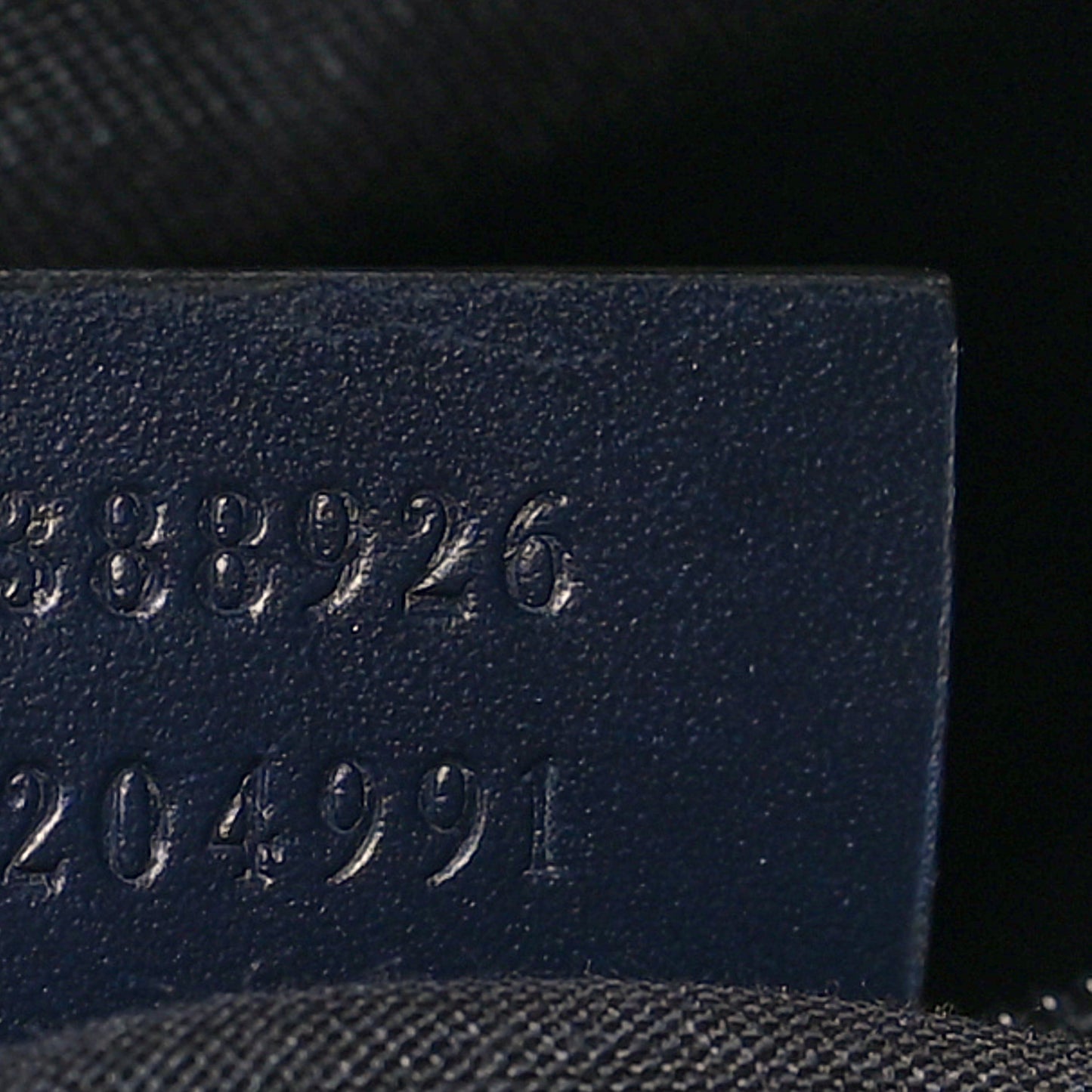 GG Supreme Monogram Web Flat Messenger Bag Navy