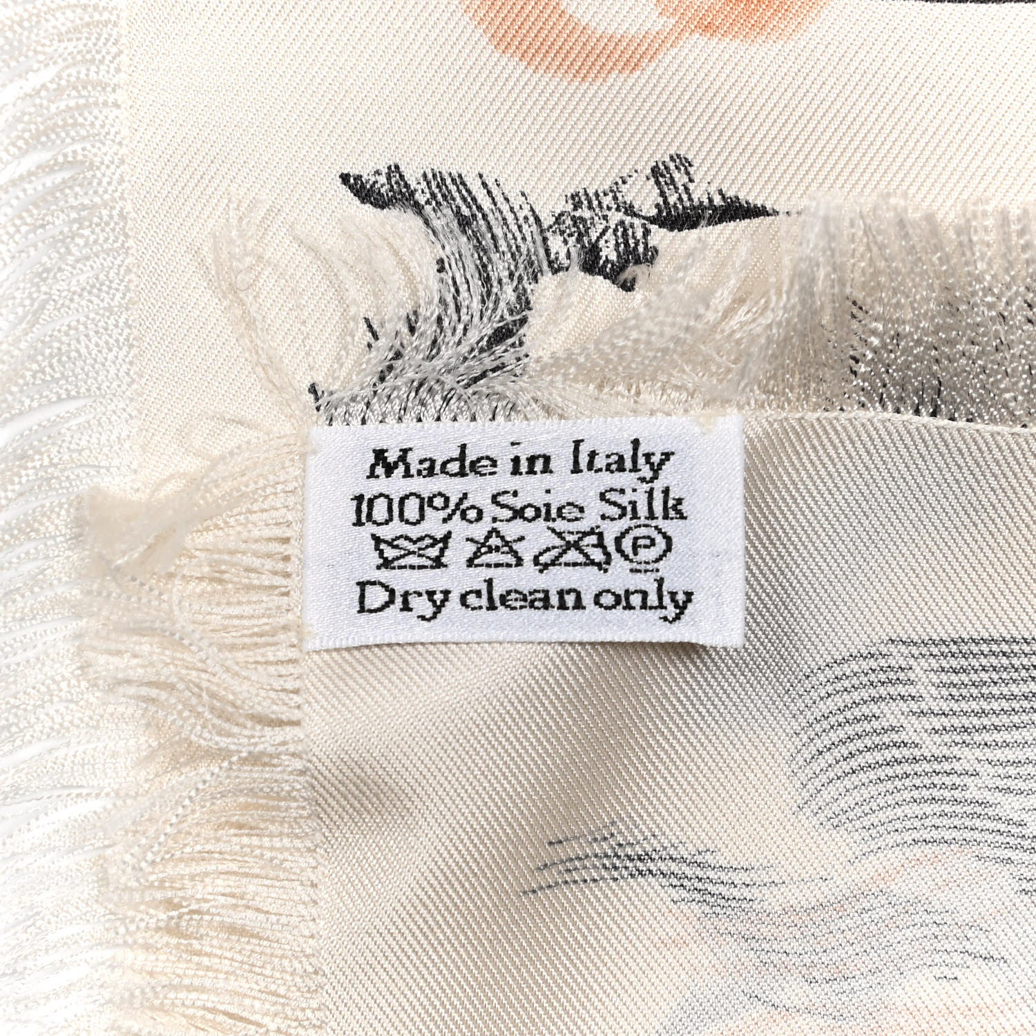 Christian Dior Silk Brutal Journey Of The Heart Scarf Multicolor 4 of 4