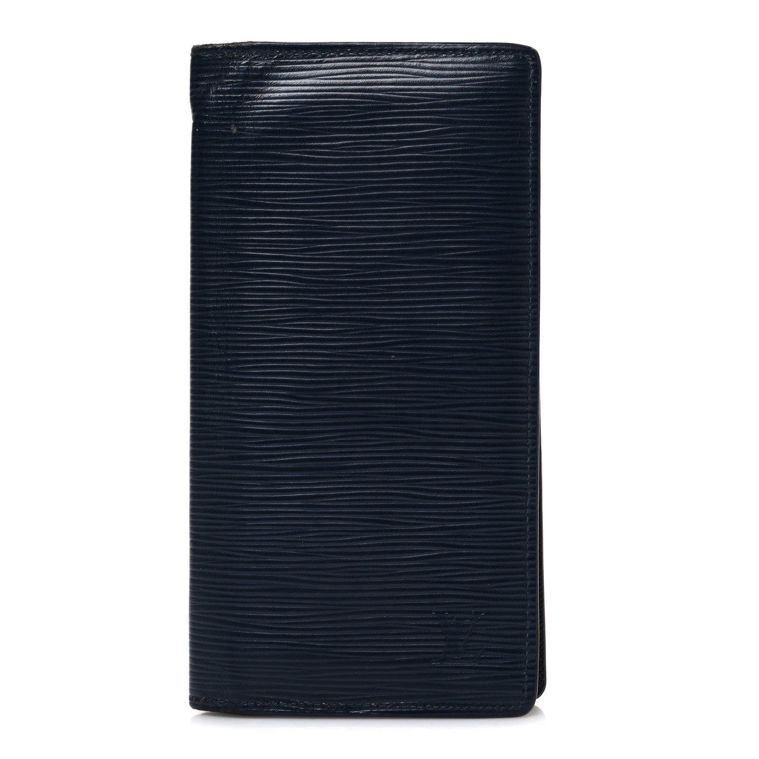 Louis Vuitton Epi Brazza Wallet Blue Marine 1 of 7