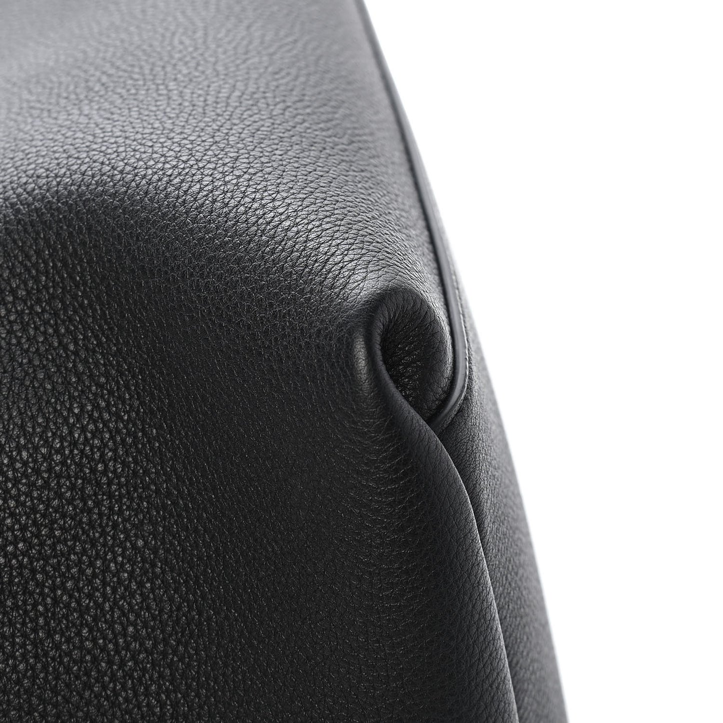 Grained Calfskin Saint Germain Tote Black