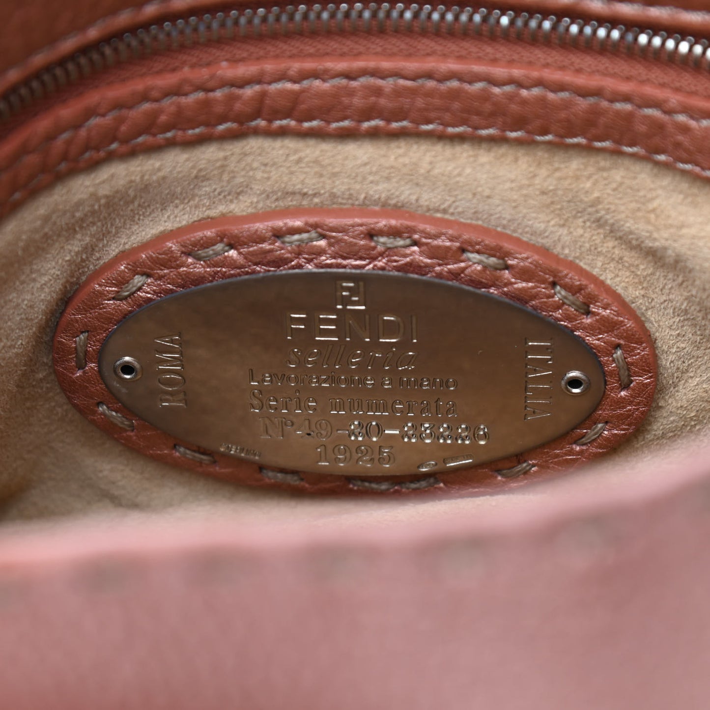 Cuoio Romano Selleria Baguette Pink