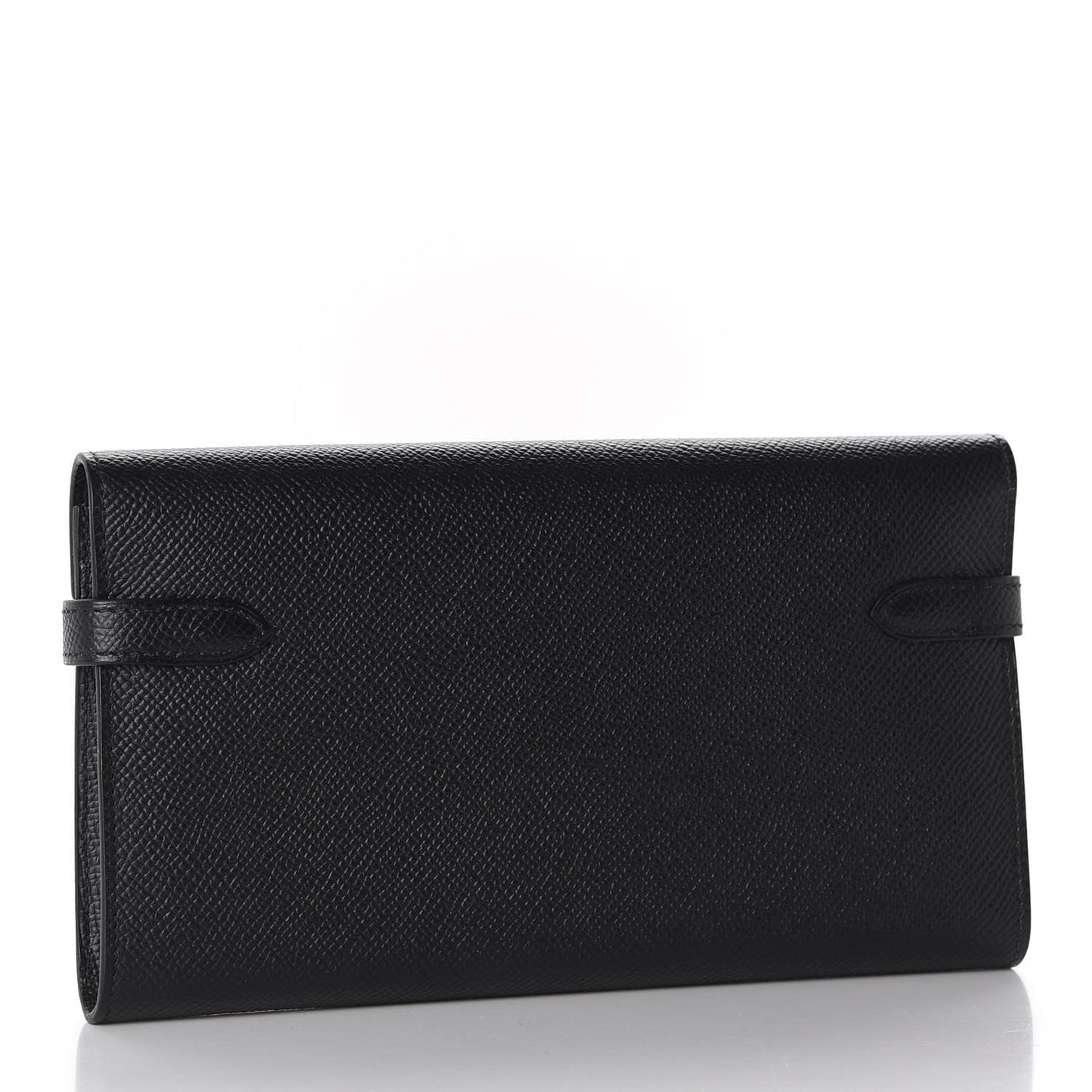 Epsom Kelly Longue Wallet Black