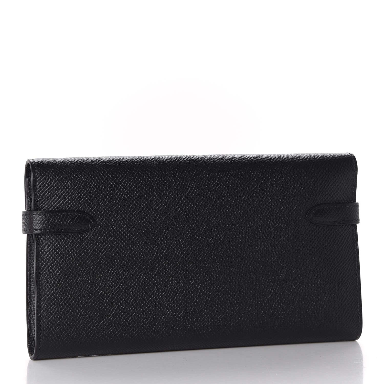 Hermes Epsom Kelly Longue Wallet Black 3 of 7