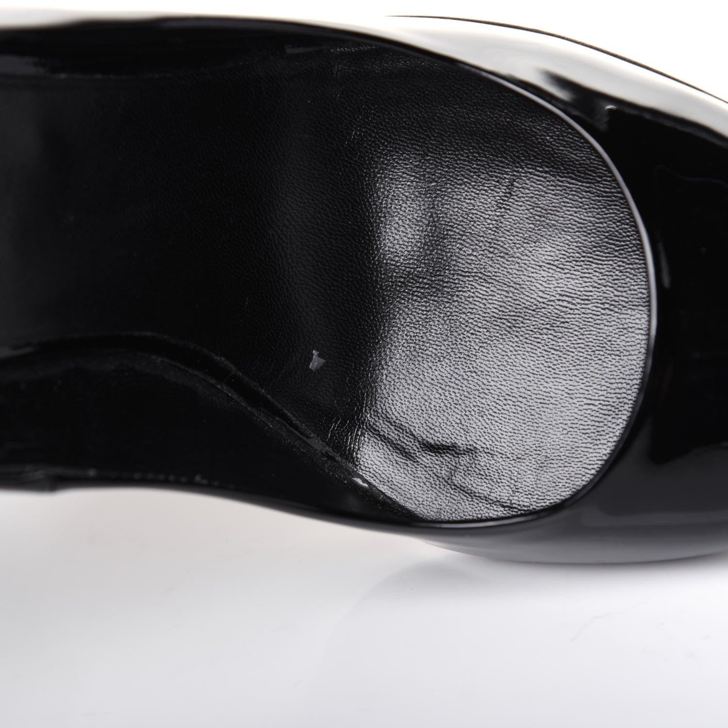 Gucci Patent Calfskin Pumps 38 Black 12 of 13
