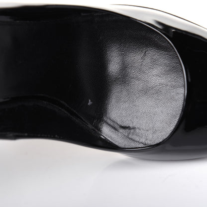 Gucci Patent Calfskin Pumps 38 Black 12 of 13