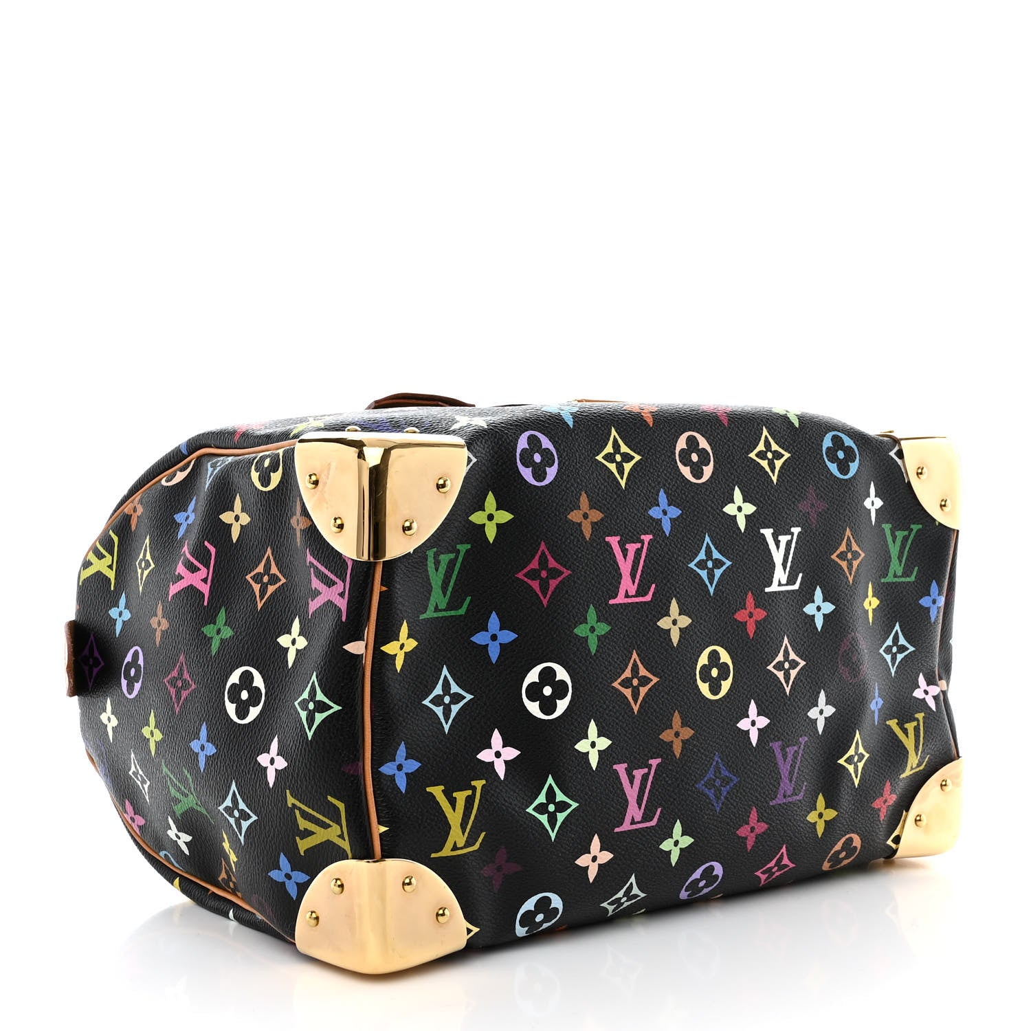 Louis Vuitton Monogram Multicolor Speedy 30 Black 4 of 11