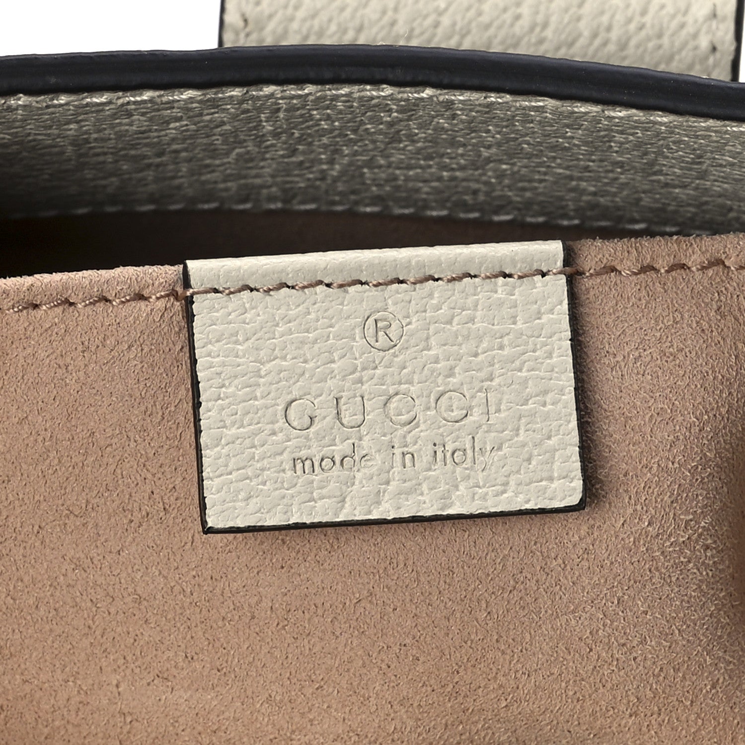 Gucci GG Supreme Monogram Flora Textured Calfskin Small Padlock Tote Beige Ebony Multicolor Mystic White 5 of 11